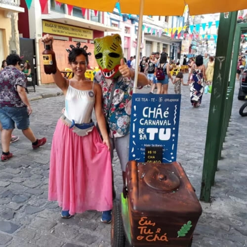 Sucesso de vendas no Carnaval de Recife 2020, Paulo Leite e Mariana Meira dão entrevista para o Portal G1